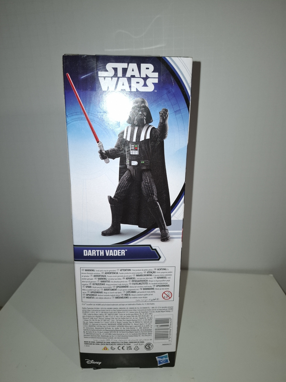 Hasbro Star Wars Darth Vader Figure - Black, Red, Blue Accents - Picture 7 of 8